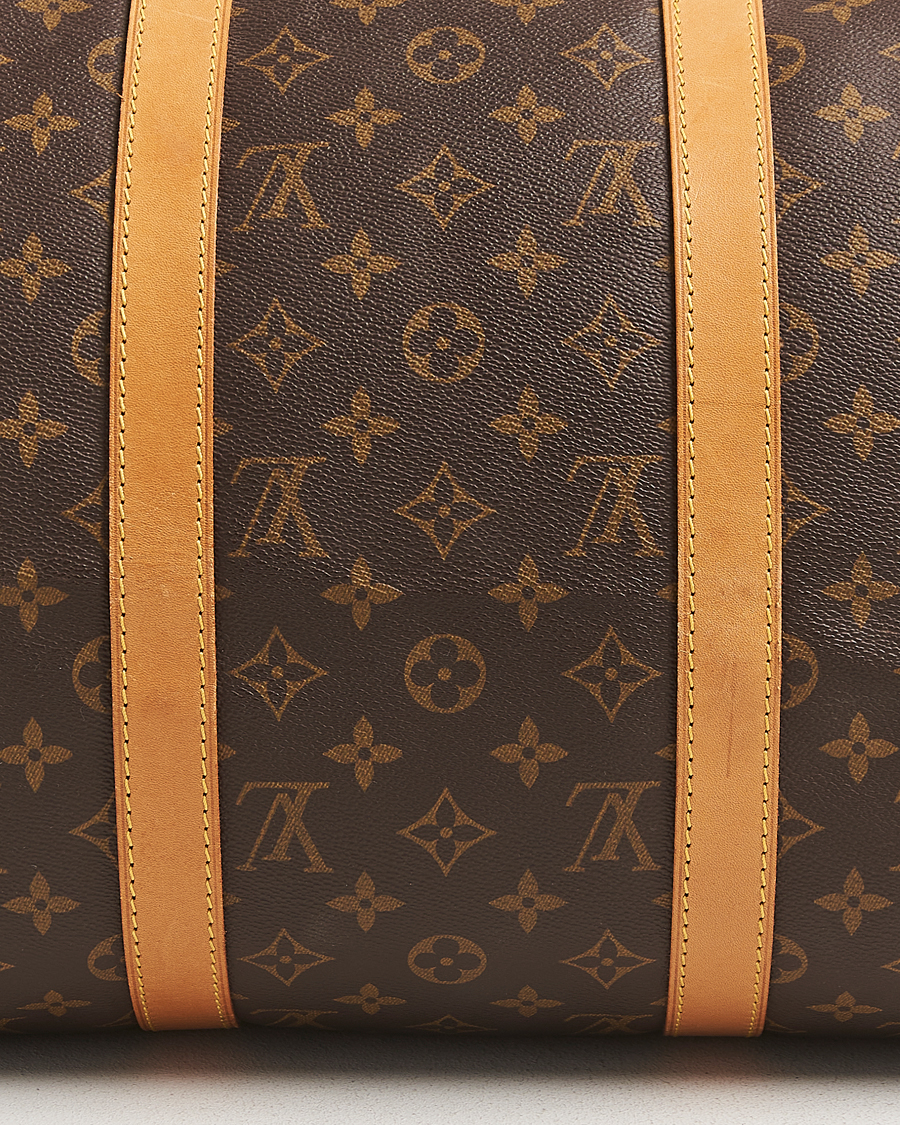 Heren | Pre-Owned & Vintage Bags | Louis Vuitton Pre-Owned | Keepall Bandoulière 50 Monogram