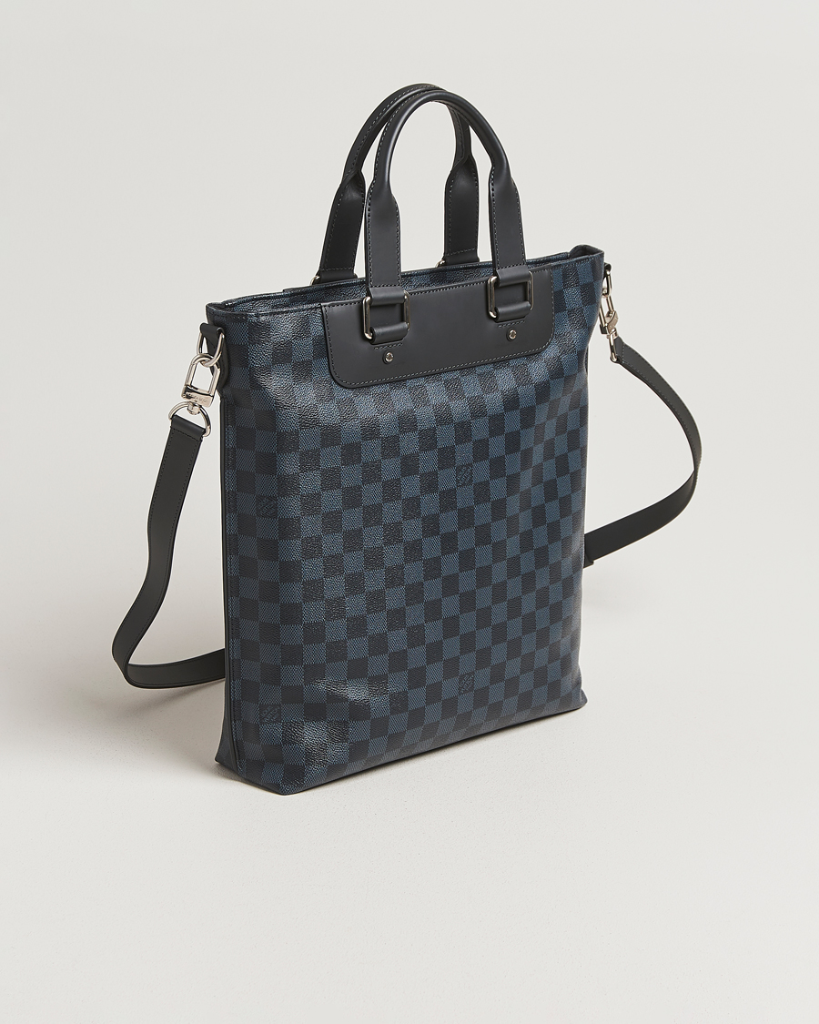 Heren | Pre-Owned & Vintage Bags | Louis Vuitton Pre-Owned | Cabajour Bag Damier Cobalt