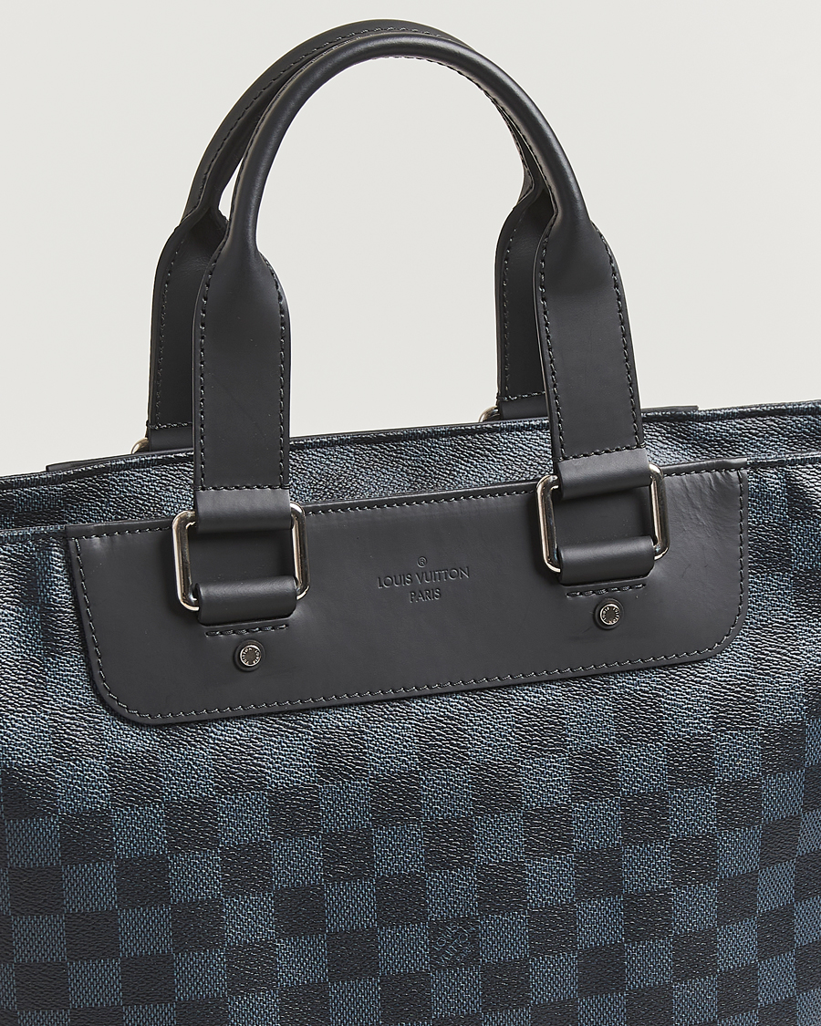 Heren | Pre-Owned & Vintage Bags | Louis Vuitton Pre-Owned | Cabajour Bag Damier Cobalt