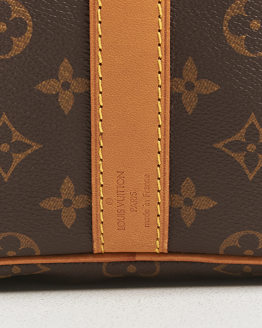 Homme | Louis Vuitton Pre-Owned Keepall Bandoulière 55 Monogram | Louis Vuitton Pre-Owned | Keepall Bandoulière 55 Monogram