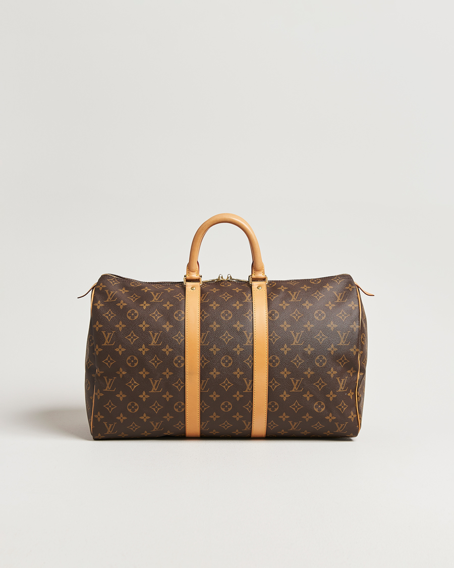 Homme | Pre-Owned & Vintage Bags | Louis Vuitton Pre-Owned | Keepall 45 Monogram