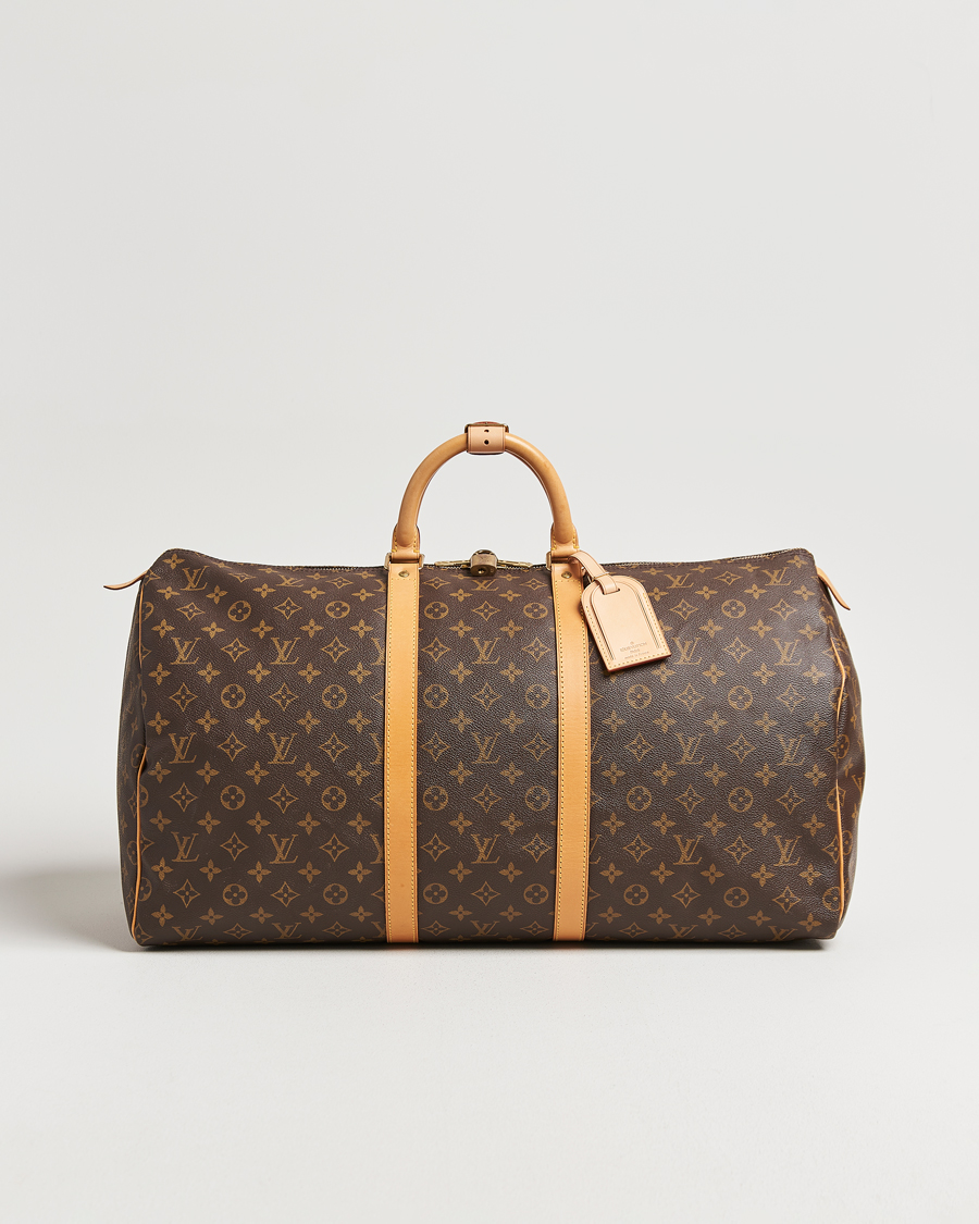 Heren | Pre-Owned & Vintage Bags | Louis Vuitton Pre-Owned | Keepall 55 Monogram