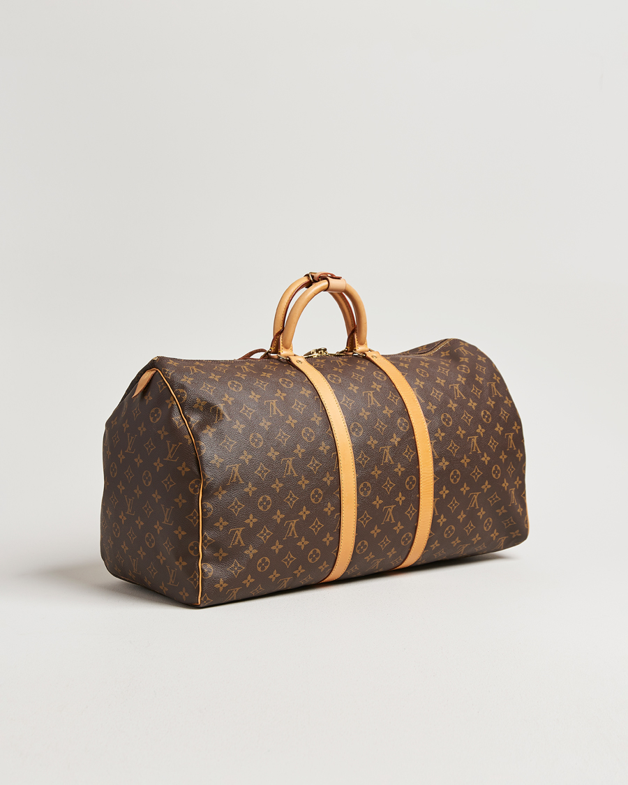 Heren | Pre-Owned & Vintage Bags | Louis Vuitton Pre-Owned | Keepall 55 Monogram