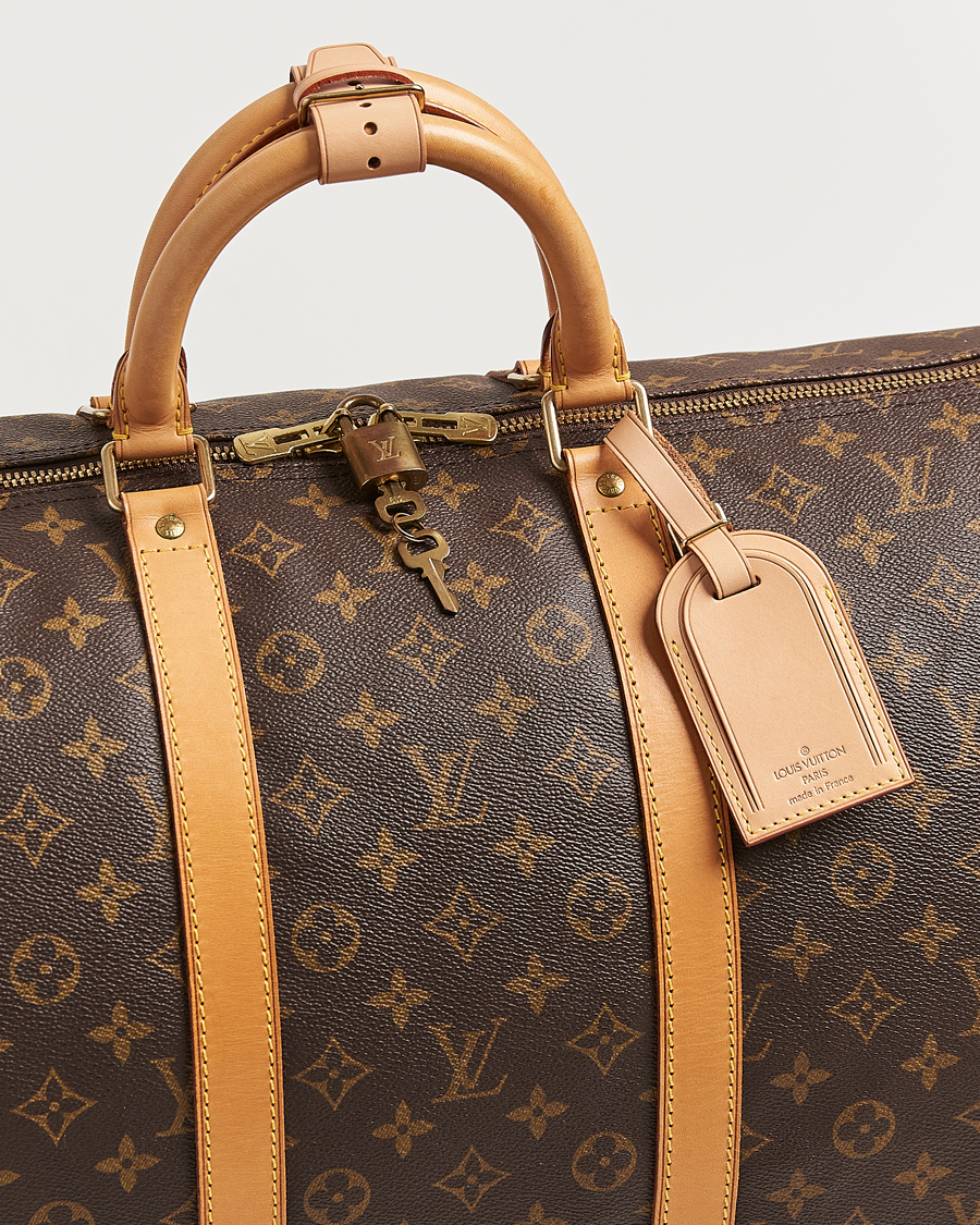 Heren | Pre-Owned & Vintage Bags | Louis Vuitton Pre-Owned | Keepall 55 Monogram