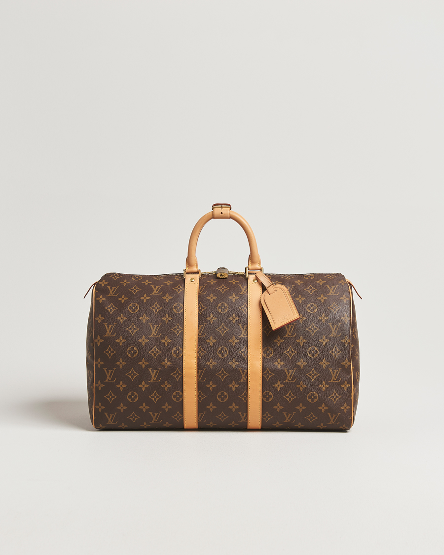 Homme | Pre-Owned & Vintage Bags | Louis Vuitton Pre-Owned | Keepall 45 Monogram