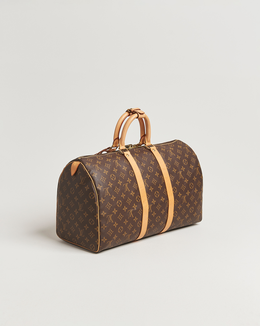 Homme | Pre-Owned & Vintage Bags | Louis Vuitton Pre-Owned | Keepall 45 Monogram