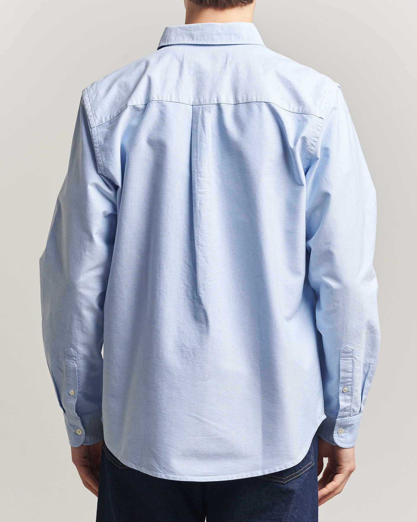 Heren | Overhemden | A Day's March | Classic Oxford Shirt Light Blue