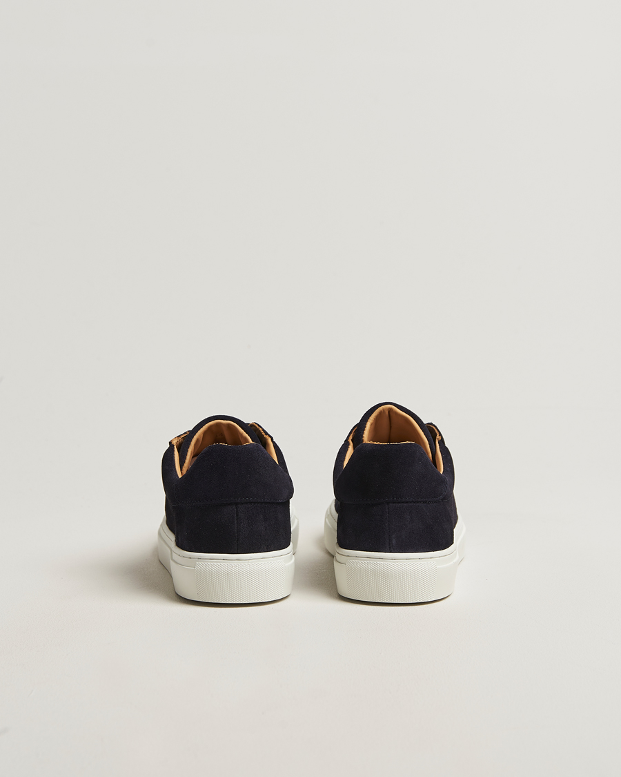 Heren | Sneakers | A Day's March | Suede Marching Sneaker Navy