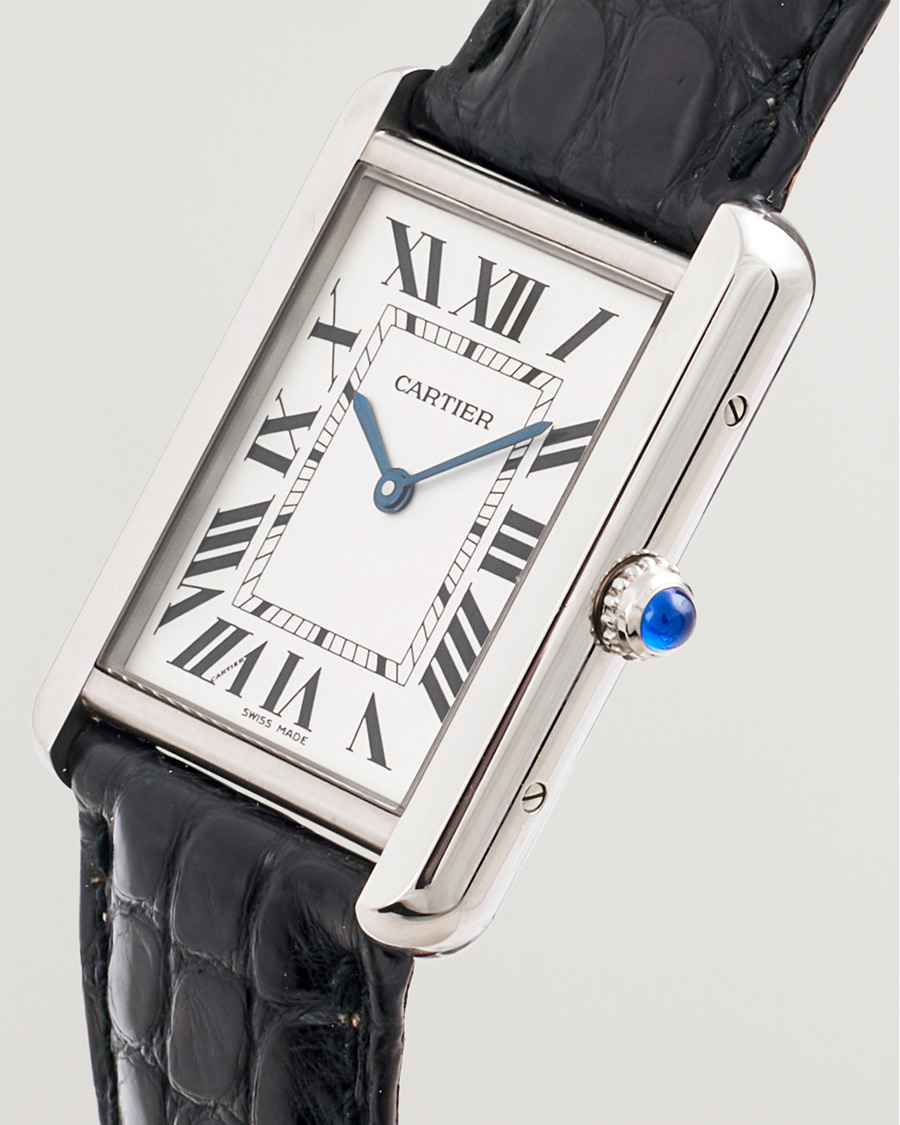 Heren | Cartier Pre-Owned Tank solo | Cartier Pre-Owned | Tank solo