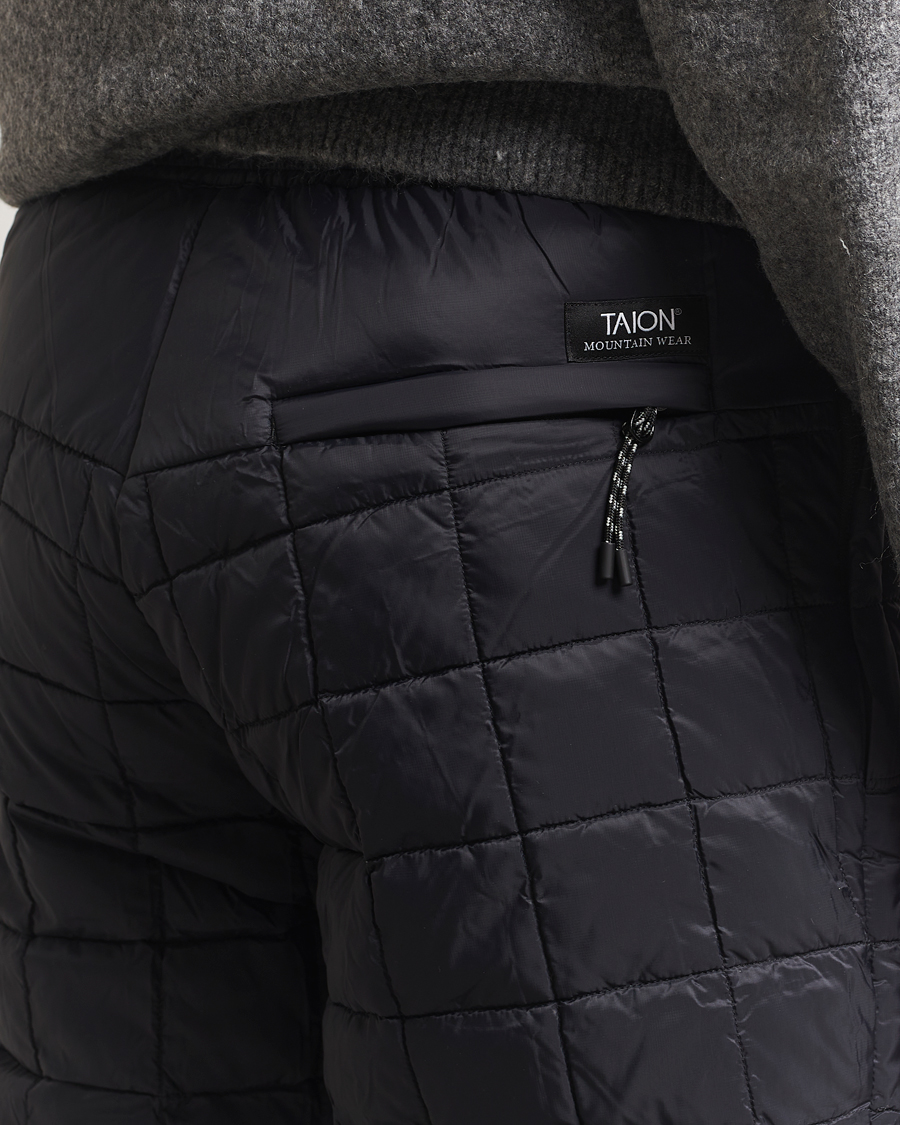Homme | Pantalons | TAION | Mountain Down Pants Black