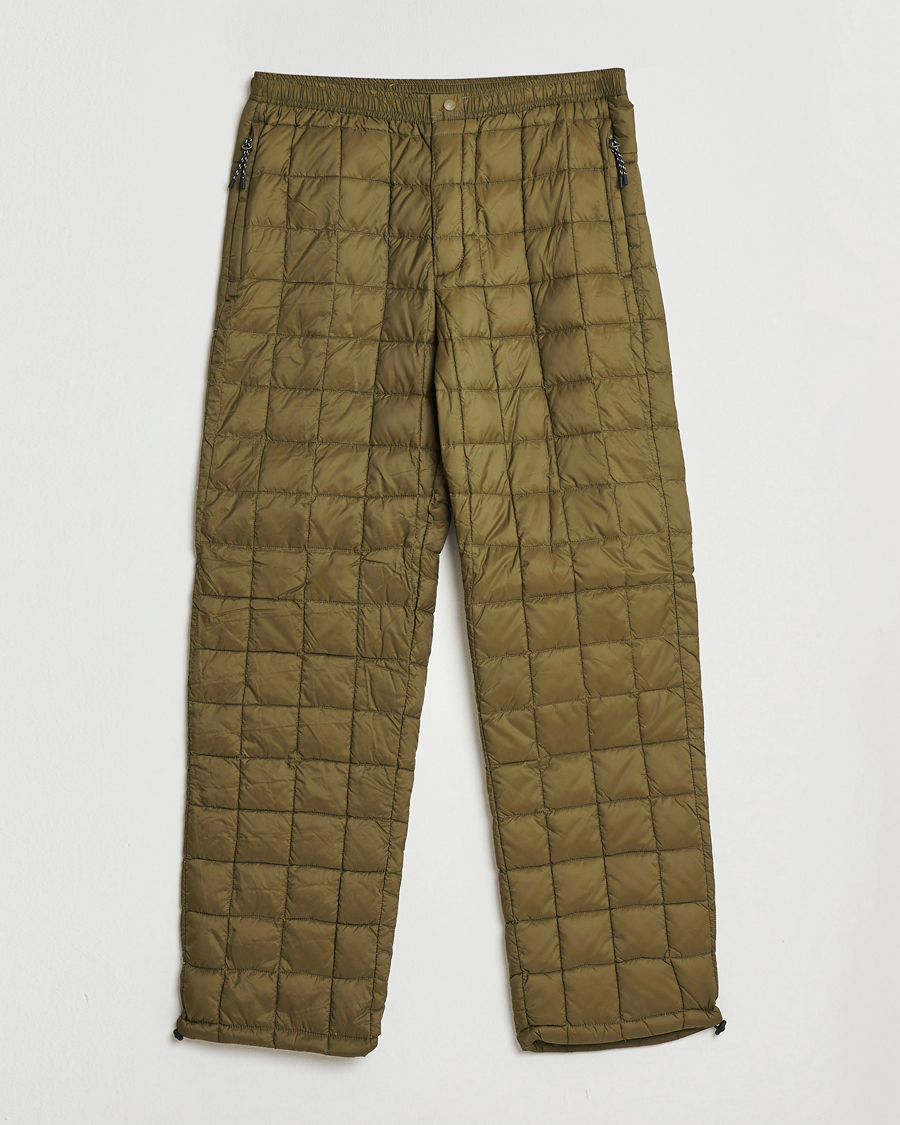 Homme | Pantalons | TAION | Mountain Down Pants Olive