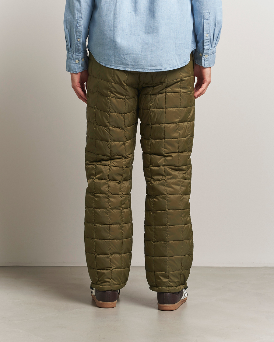 Homme | Pantalons | TAION | Mountain Down Pants Olive