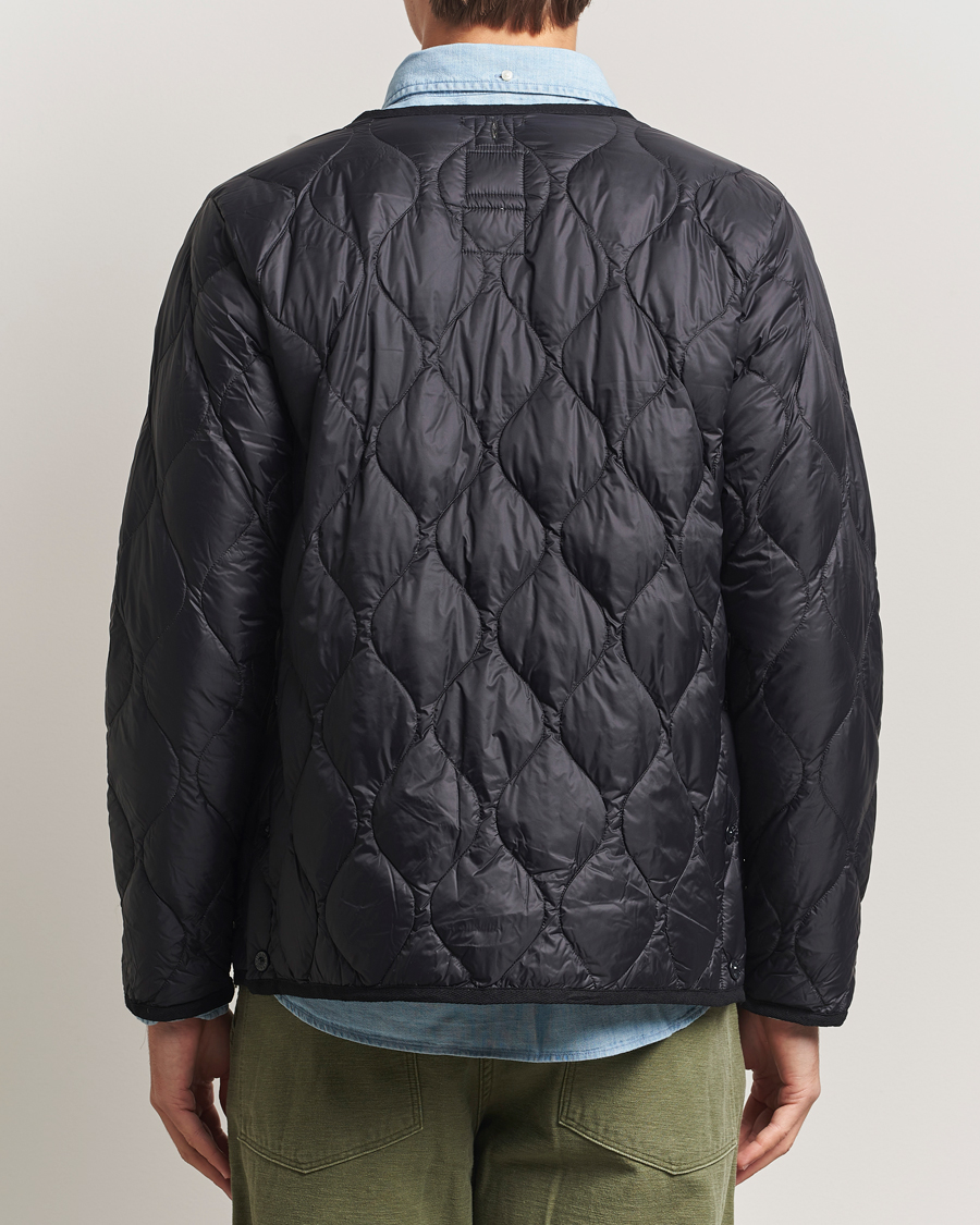 Heren | Jassen | TAION | Military Crew Neck Down Jacket Black