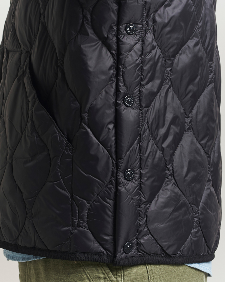 Heren | Jassen | TAION | Military Crew Neck Down Jacket Black