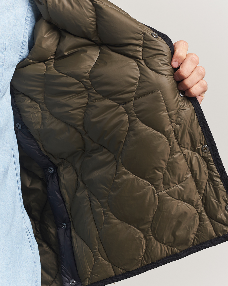 Heren | Jassen | TAION | Military Crew Neck Down Jacket Black