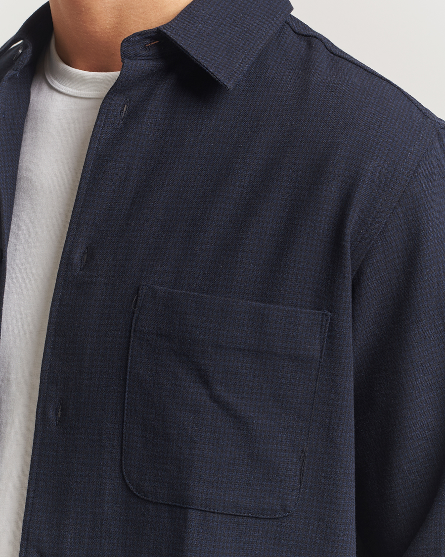 Homme | Chemises | Samsøe Samsøe | Damon Overshirt Salute Navy