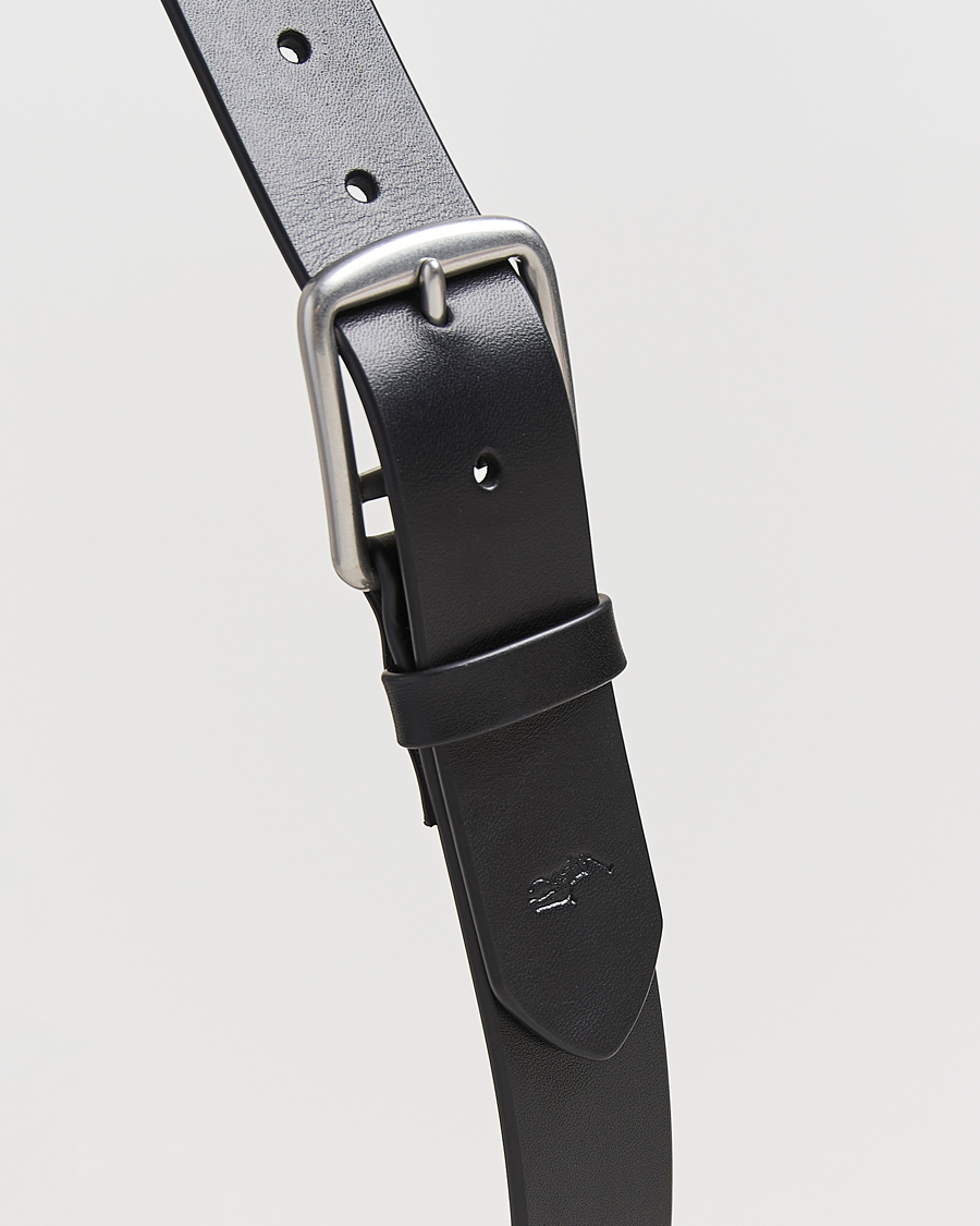 Heren | Riemen | Polo Ralph Lauren | Signature Pony Leather Belt Black