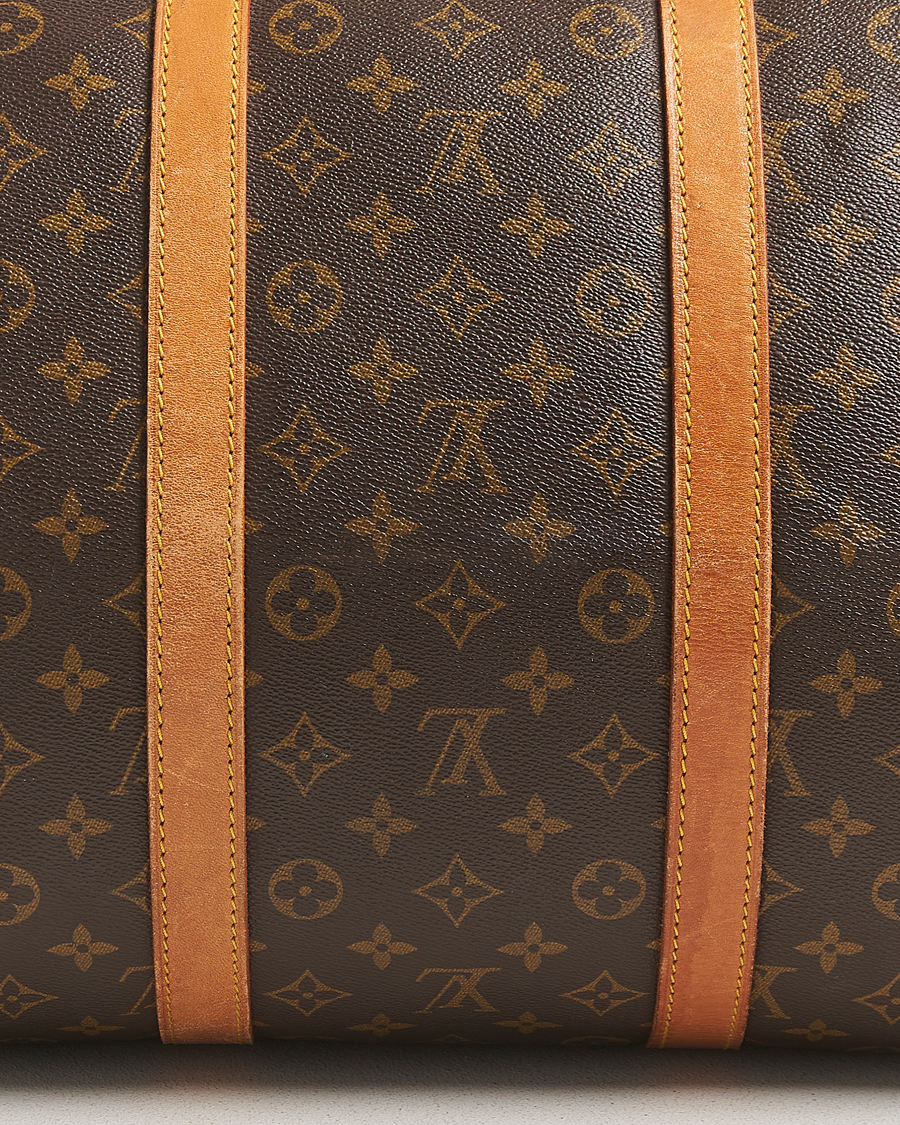 Homme | Pre-Owned & Vintage Bags | Louis Vuitton Pre-Owned | Keepall 55 Monogram