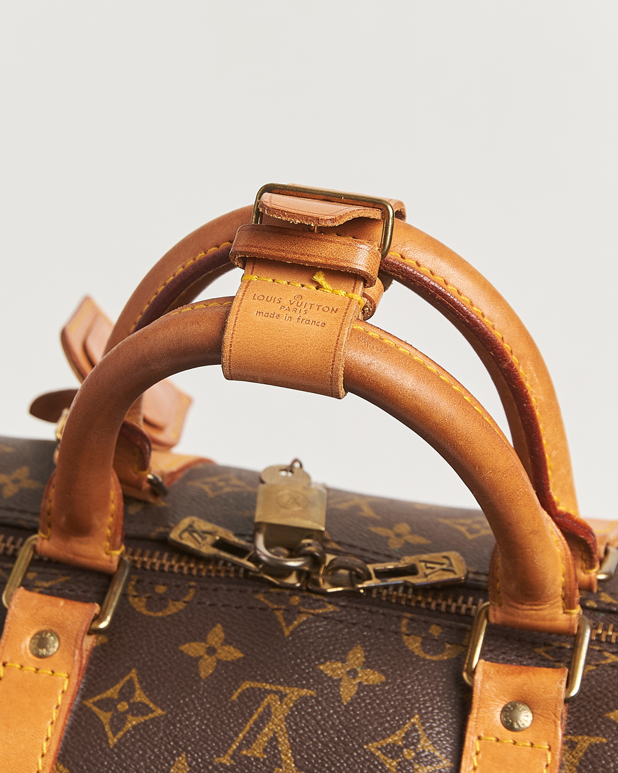 Homme | Pre-Owned & Vintage Bags | Louis Vuitton Pre-Owned | Keepall 55 Monogram