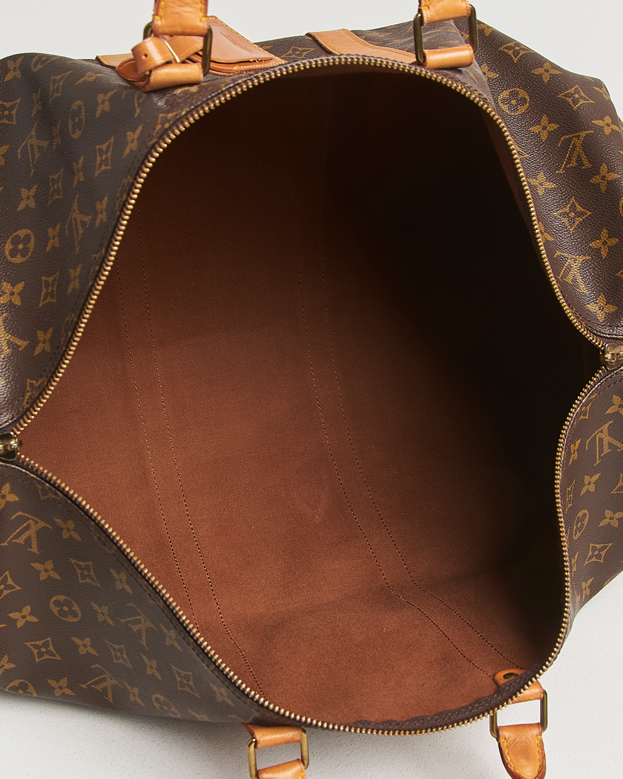 Homme | Pre-Owned & Vintage Bags | Louis Vuitton Pre-Owned | Keepall 55 Monogram