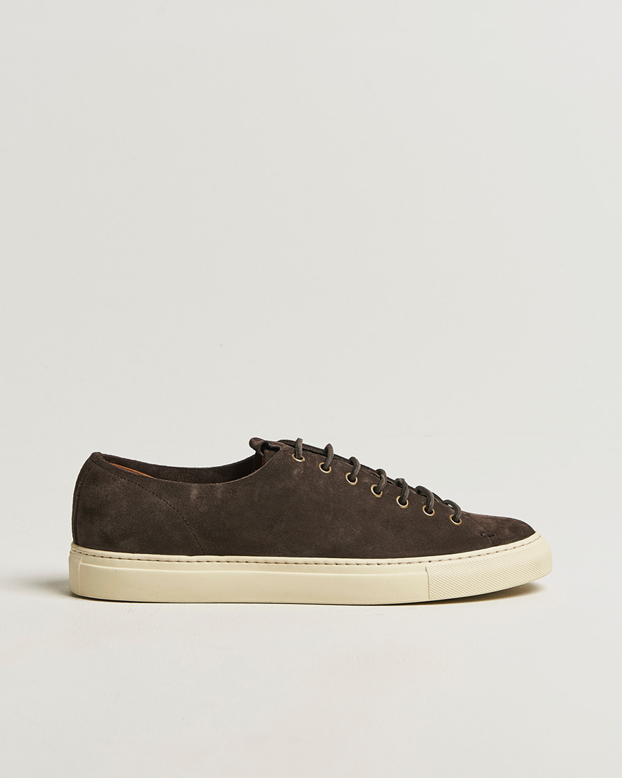 Homme | Baskets | Buttero | Tanino Suede Sneaker Brown