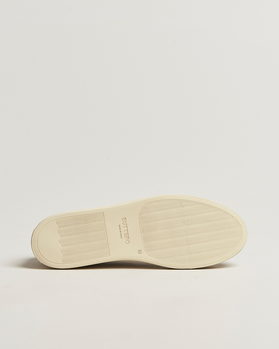 Homme | Baskets | Buttero | Tanino Suede Sneaker Taupe