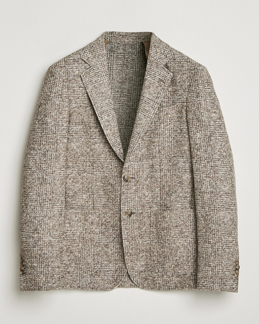 Heren | Blazers | GANT | Wool Checked Blazer Seed Melange