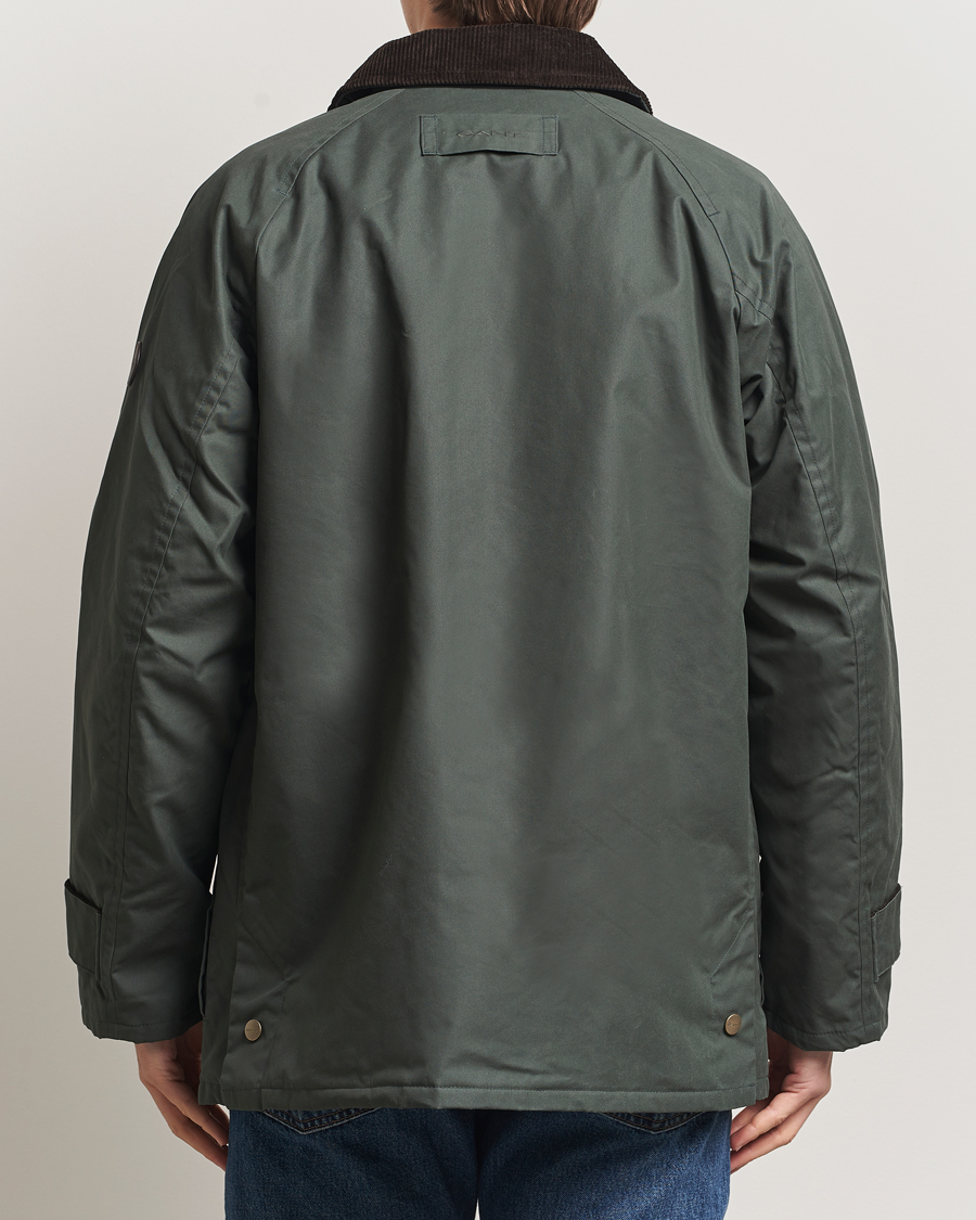 Heren | Jassen | Gant | Waxed Barn Jacket Woody Green