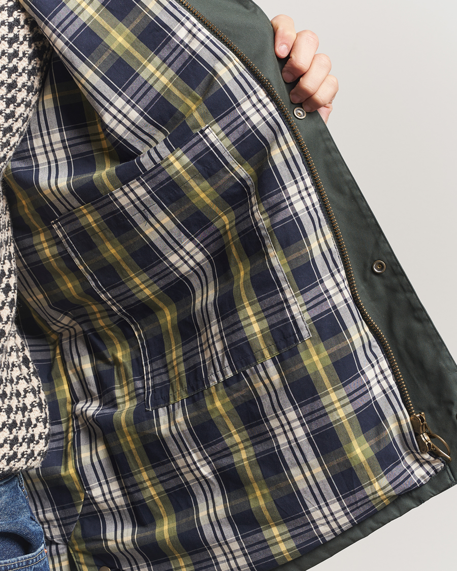 Heren | Jassen | Gant | Waxed Barn Jacket Woody Green