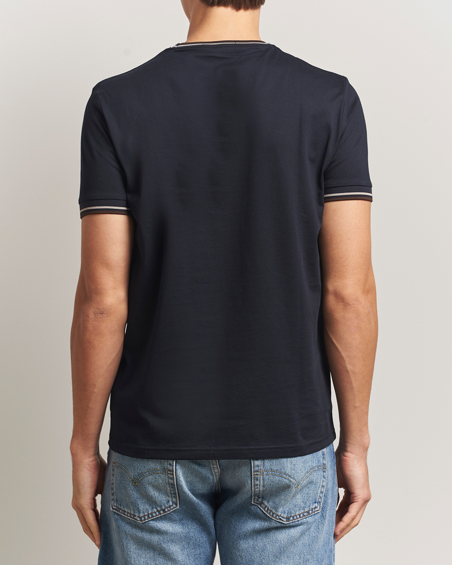 Homme | T-shirts | Fred Perry | Twin Tipped T-Shirt Navy