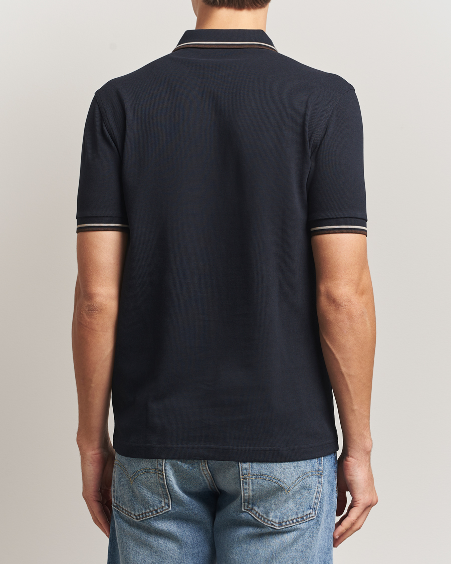 Heren | Polo's | Fred Perry | Twin Tipped Shirt Navy