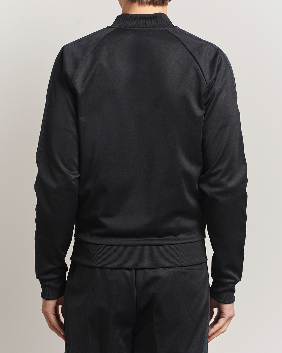 Heren | Truien | Fred Perry | Blackwatch Tartan Taped Track Jacket Black