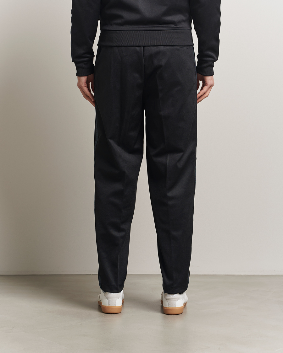 Heren | Broeken | Fred Perry | Blackwatch Tartan Taped Track Pants Black