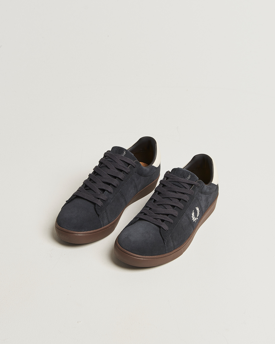 Heren | Sneakers | Fred Perry | Spencer Suede Sneaker Anchor Grey