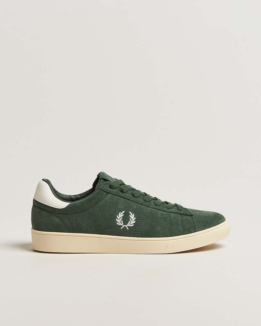 Heren | Sneakers | Fred Perry | Spencer Suede Sneaker Court Green