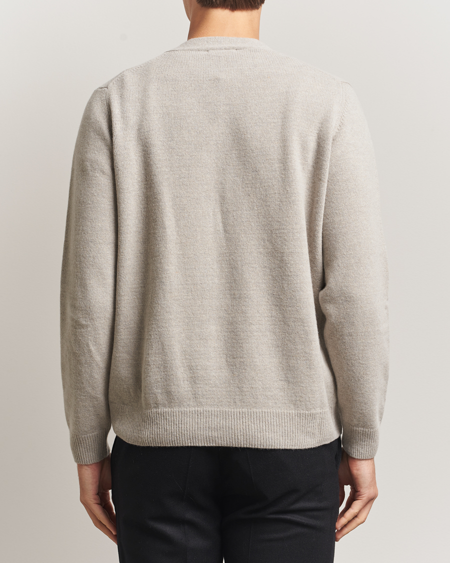 Homme | Pulls Et Tricots | Oscar Jacobson | Eduardo Wool Cardigan Beige