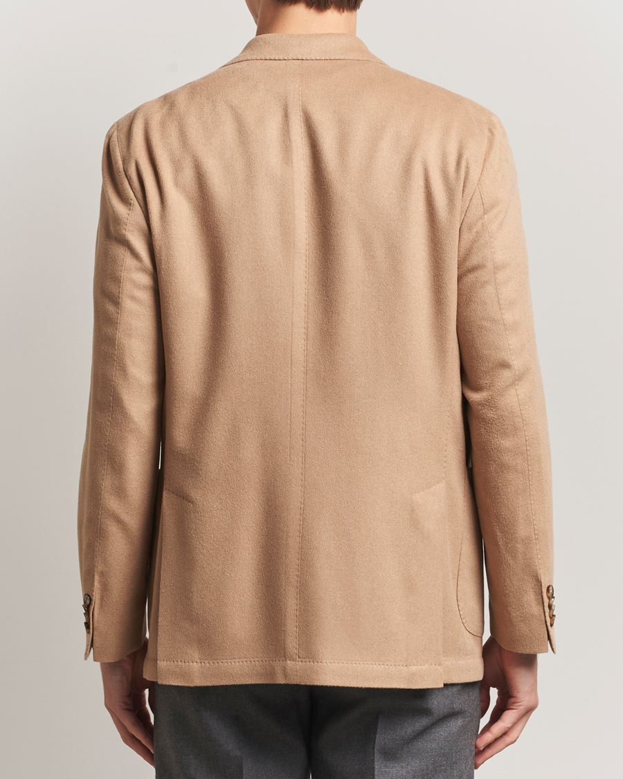 Homme | Blazers | Oscar Jacobson | Farris Baby Camel Loro Piana Blazer Beige