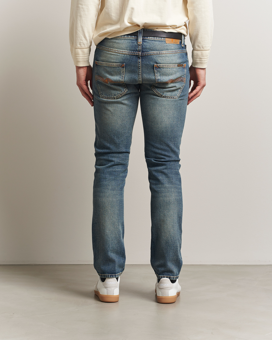 Heren | Jeans | Nudie Jeans | Grim Tim Jeans Muted Ink