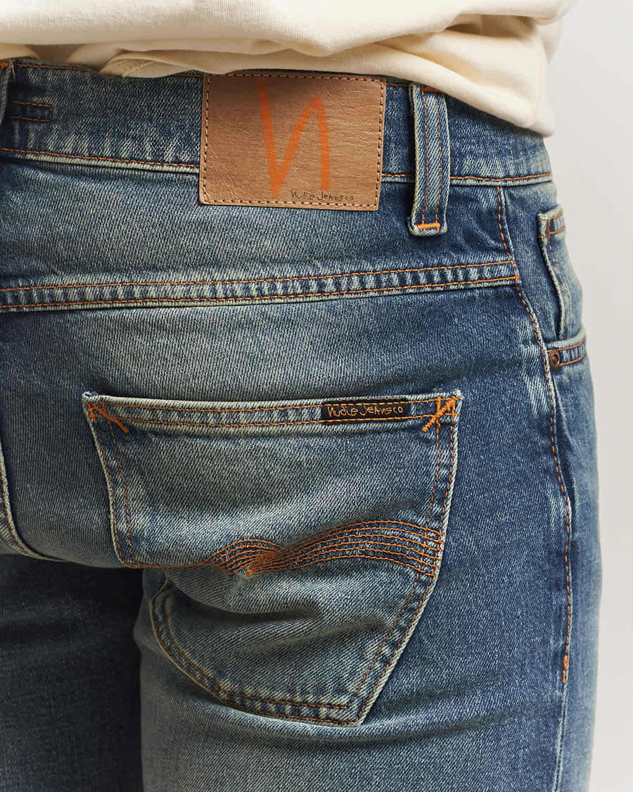 Heren | Jeans | Nudie Jeans | Grim Tim Jeans Muted Ink