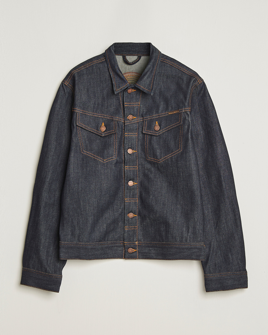 Homme | Manteaux Et Vestes | Nudie Jeans | Conny Denim Jacket Sunburns Blue