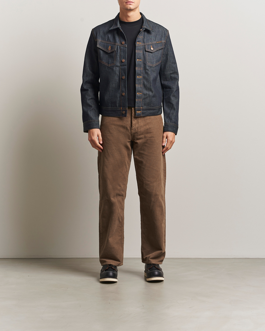 Homme | Manteaux Et Vestes | Nudie Jeans | Conny Denim Jacket Sunburns Blue