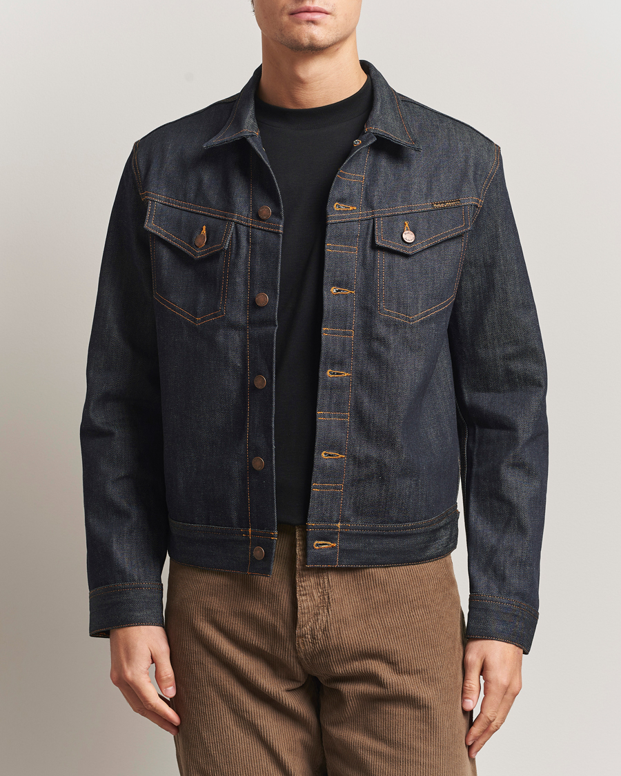 Homme | Manteaux Et Vestes | Nudie Jeans | Conny Denim Jacket Sunburns Blue