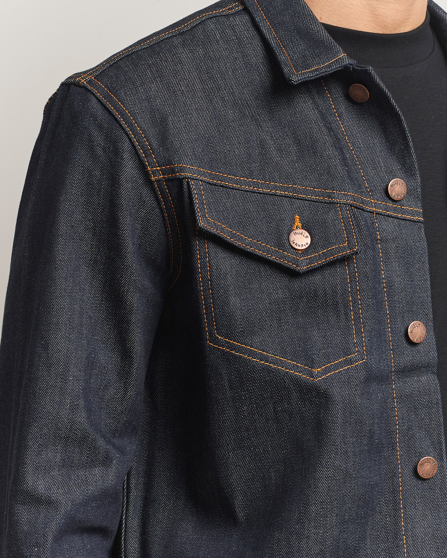 Homme | Manteaux Et Vestes | Nudie Jeans | Conny Denim Jacket Sunburns Blue