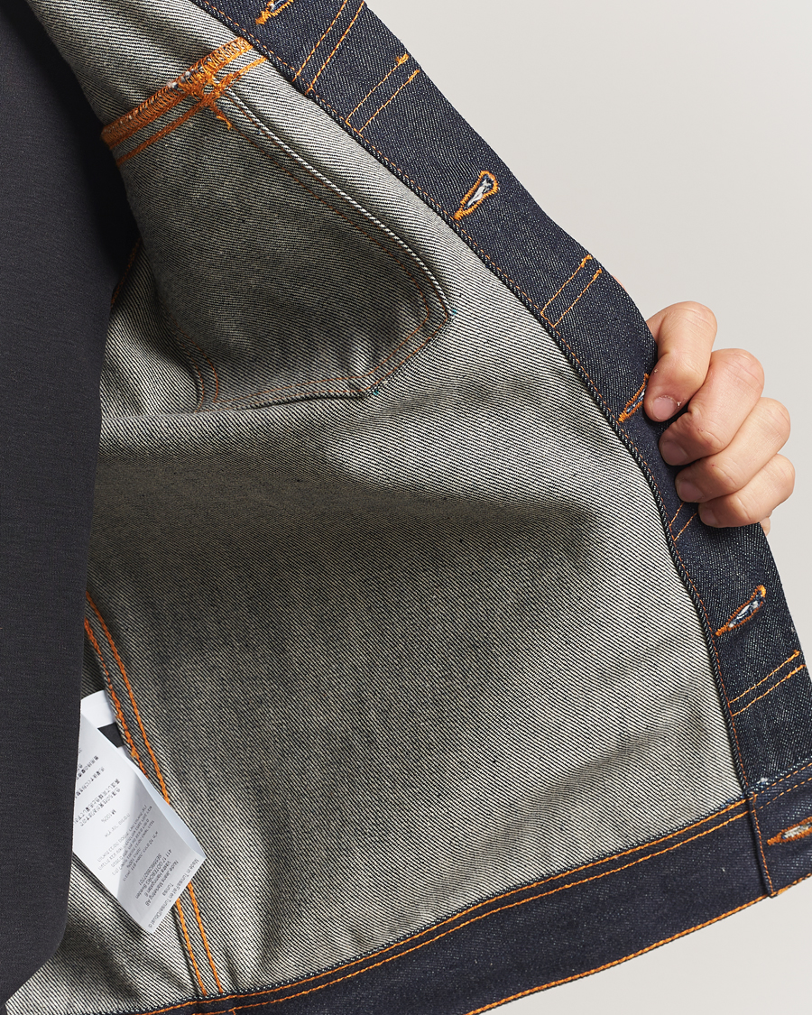 Homme | Manteaux Et Vestes | Nudie Jeans | Conny Denim Jacket Sunburns Blue
