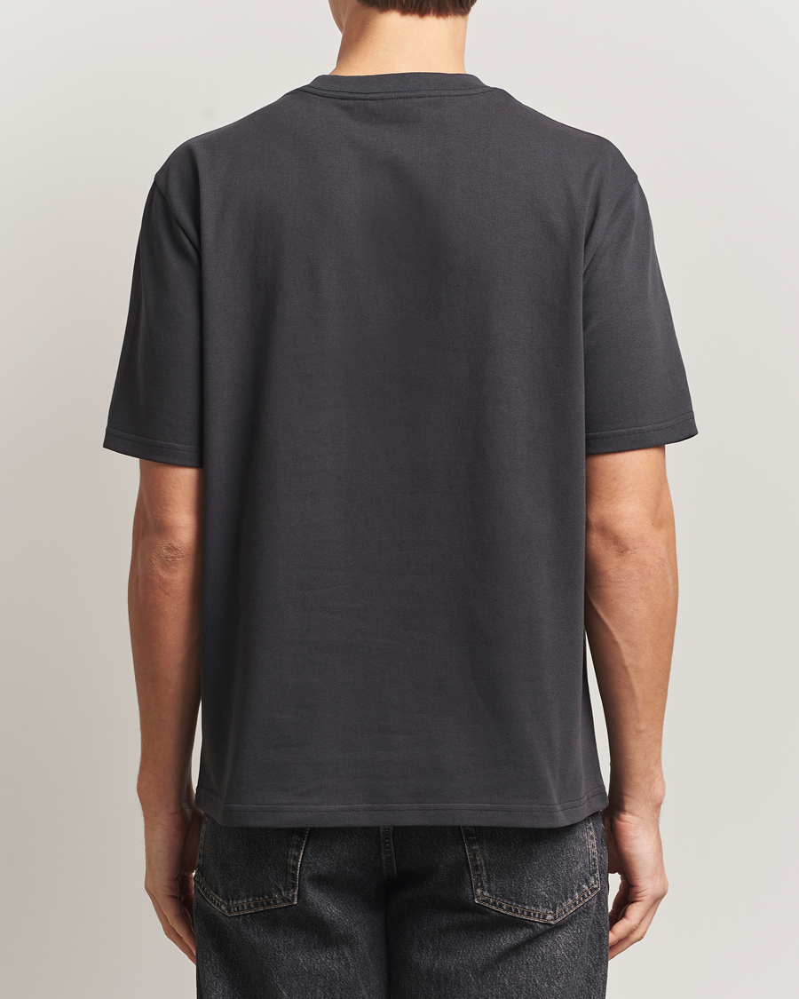 Heren | T-shirts | J.Lindeberg | Hale Printed Crew Neck T-Shirt Black