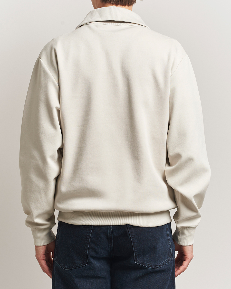 Homme | Pulls Et Tricots | J.Lindeberg | Callan Jersey Half Zip Moonbeam