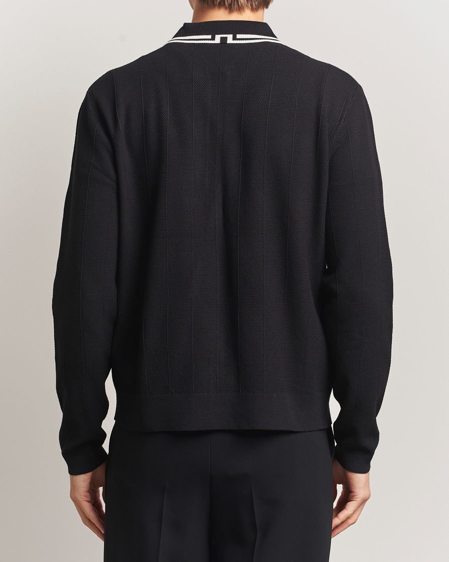 Heren | Truien | J.Lindeberg | Willem Structured Cardigan Black