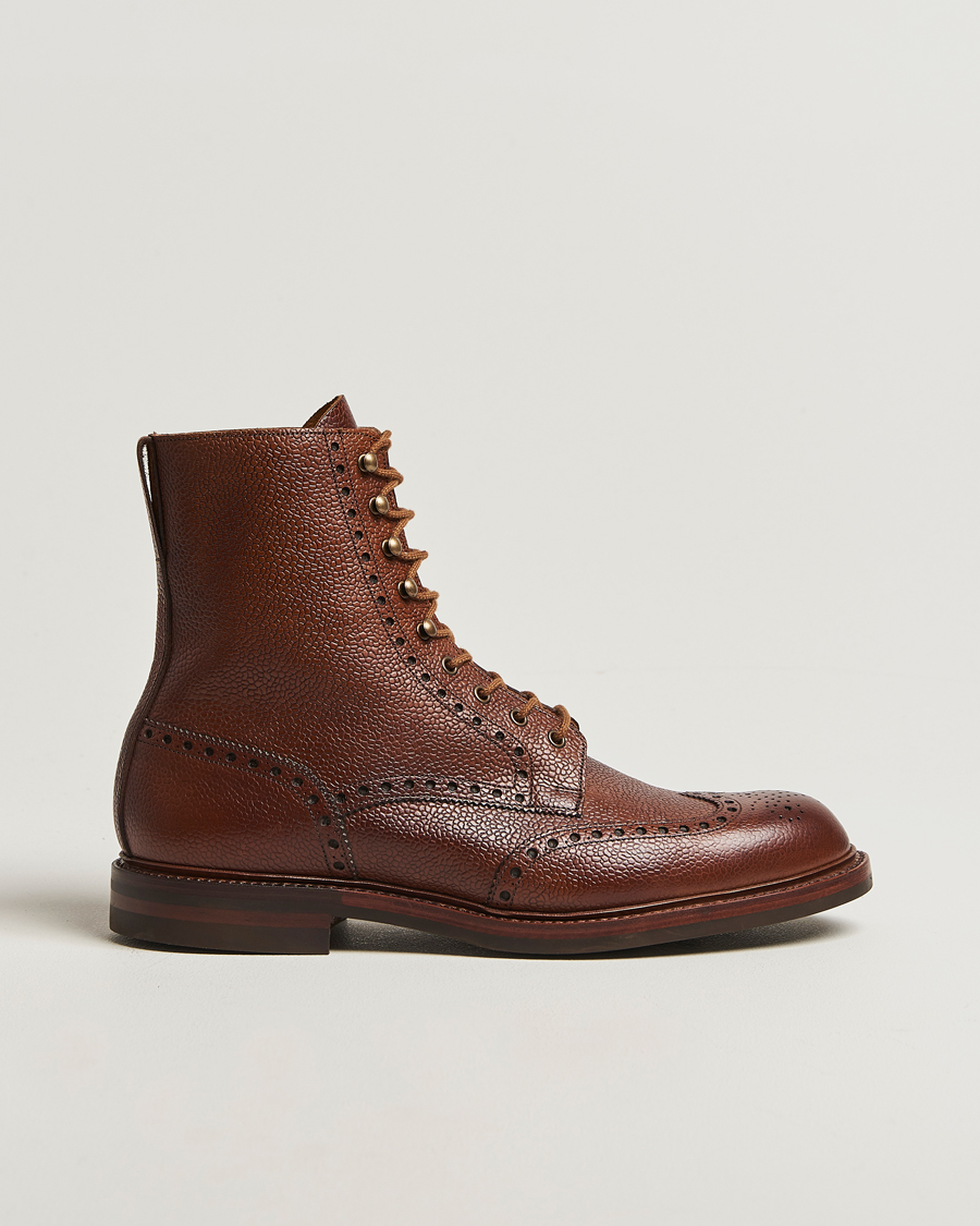 Heren | Laarzen | Crockett & Jones | Islay Boot Tan Scotch Grain Calf