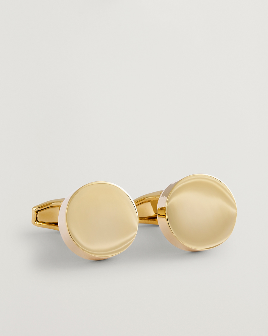 Heren | Manchetknopen | Amanda Christensen | Classic Cufflink Gold
