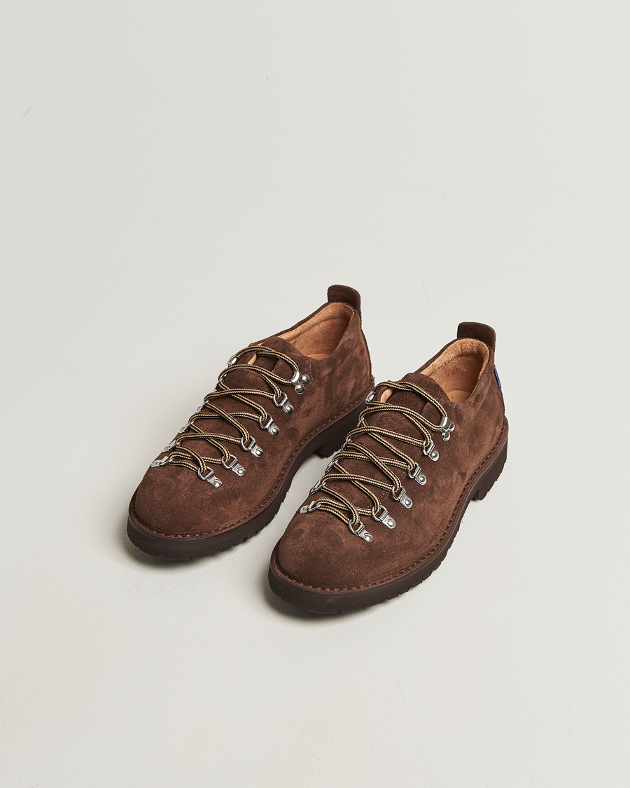 Heren | Laarzen | NN07 | Fracap M121 Magnifico Suede Low Boot Demitasse Brown